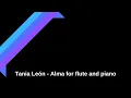 Download Lagu Tania León - Alma for flute and piano