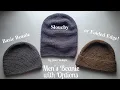 Crochet Pattern Tutorial Men s Basic Beanie with Options