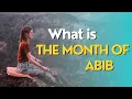 THE MONTH OF ABIB All You Need To Know About The Month Of Abib