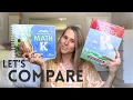 Homeschool Kindergarten Math Comparison The Good and the Beautiful and Math With Confidence