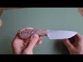 H35 in natural canvas micarta for N S