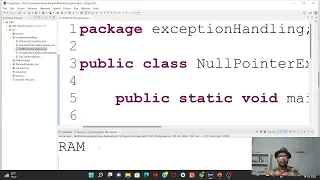Null Pointer Exception