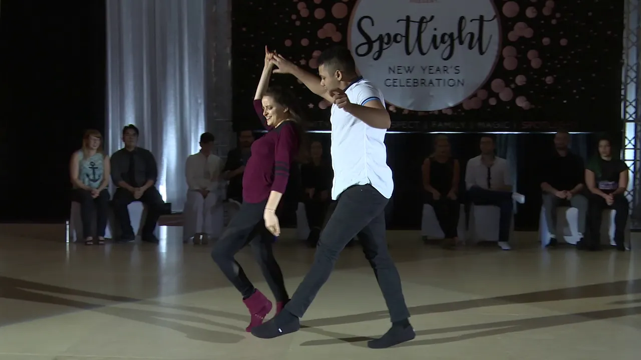Spotlight New Years 2018 2019 All Star Jack & Jill Wesley Brown & Rebecca Tasetano