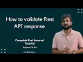 Rest assured API automation framework - How to validate API response Real-time Framework