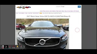 2017 Black Stone Volvo S90 T6 AWD Photo GTCarLot