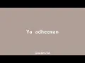 Download Lagu Ahmed Bukhatir - Ya adheeman || sped up