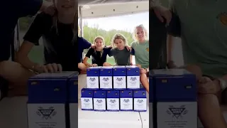 The froth is real… more power makes a big difference! #sailingfamily #boatlife #kids