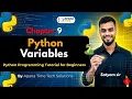 9 Python Variables Python Programming Tutorial for Beginners
