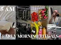 HOW TO build a MORNING ROUTINE that will CHANGE YOUR LIFE EARLY MORNING RITUALS WAKE UP AT 5AM
