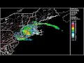 2021 Henri - Boston MA WSR-88D Radar Animation 1280x720