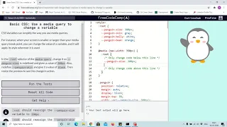 Tutorial 44 - Simplify media query use by using css variable