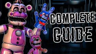 How FNAF Sister Location Works Complete Breakdown MODE COMPLETE