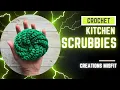 Crochet Spiral Kitchen Scrubbies