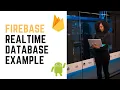 Firebase Realtime Database Example using Android FirebaseTutorials com