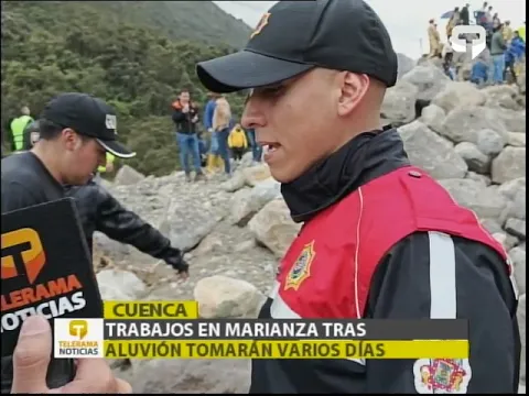 Trabajos en Marianza tras aluvión tomarán varios días - Micro 1