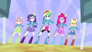 My Little Pony Equestria Girls Equestria Girls Movie Cafeteria Song MLP EG Movie 