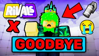 Goodbye Rivals... (Roblox Rivals News)
