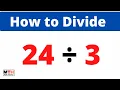 24 divided by 3 24 3