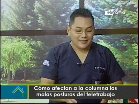 Cómo afectan a la columna las malas posturas del teletrabajo