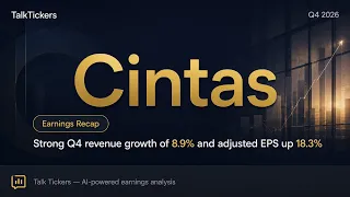 Cintas Corp Q4 2026 Earnings Strong Growth Strategic Outlook