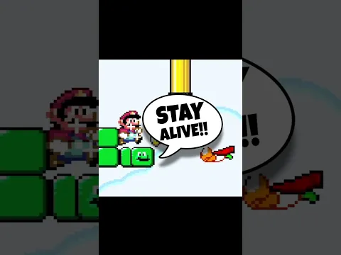 Mario but Player 2 is a Snake Block?!