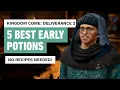 Kingdom Come Deliverance 2 - 5 Best Potions to Brew Early On