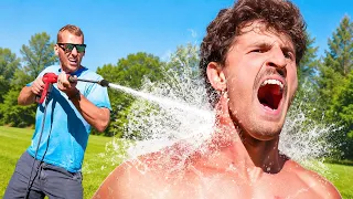 Worlds Most Powerful Pressure Washer Vs Human