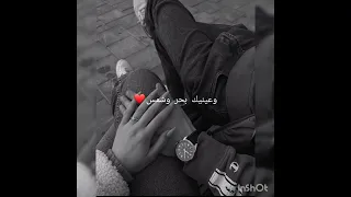 بدك تعرف لما بشوفك انا شو بحس بحس الدنيي كلا ملكيي انا وبس     دندنها