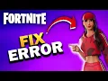 How To Fix Matchmaking Error in Fortnite 2026 EASY Method