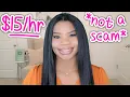 TOP 5 Online Jobs That Pay 15 Per Hour or More No Scams Work From Home Jobs 2022