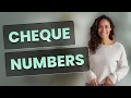 How Do You Identify Transit and Institution Numbers on a Canadian Cheque