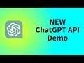 First Look at ChatGPT and Whisper API s