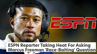ESPN SLAMMED For Focusing On Notre Dame Coach Marcus Freeman Being Black Race Baiting Bullsh t