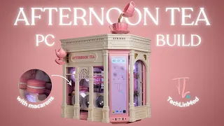 Building the Afternoon Tea PC Hyte Y70 Pink Custom Mod