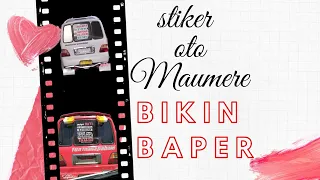 Download Stiker Angkot Maumere bikin baper MP3