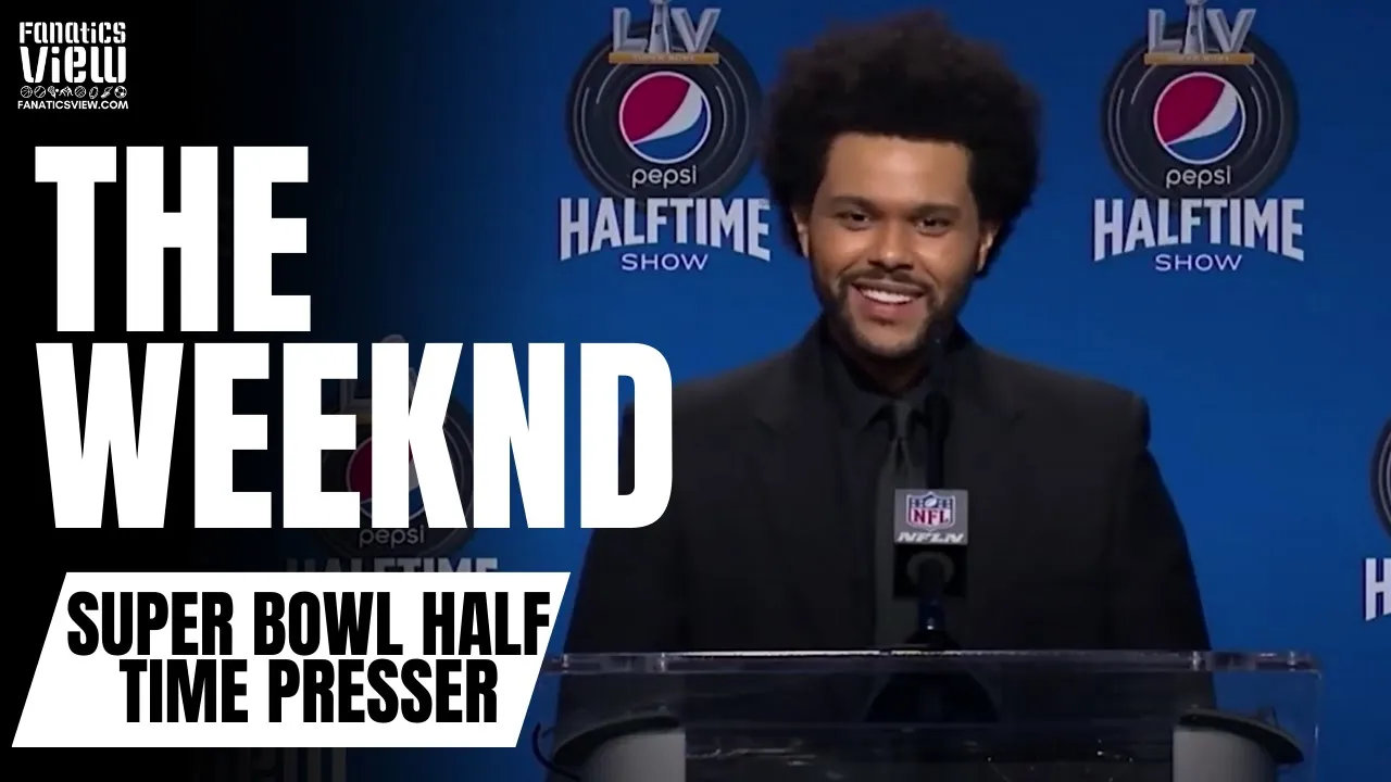 The Weeknd Previews Super Bowl LV Half-Time Performance | Full Super Bowl LV Press Conference