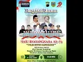 🔴LIVE KH. ANWAR ZAHID BERSAMA MAJELIS SHOLAWAT GANDRUNG NABI | HARI BHAYANGKARA KE-79