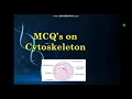 Important MCQ s on cytoskeleton-Biotechnology-cell biology