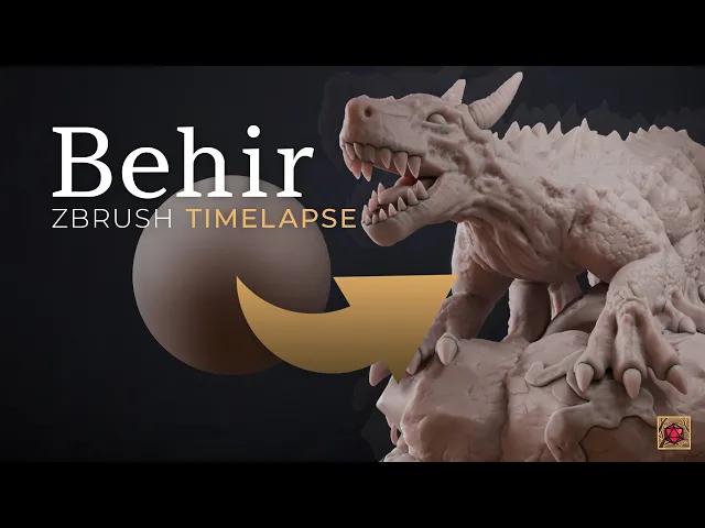 Behir D&D Monster - with Free DnD Pdf - Lizard Beast Perfect for RPG Campaign and Board Games video thumbnail