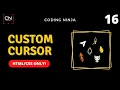 Create a Custom Cursor in HTML and CSS Coding Ninja