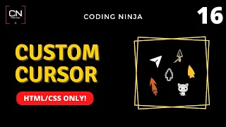 Create a Custom Cursor in HTML and CSS Coding Ninja