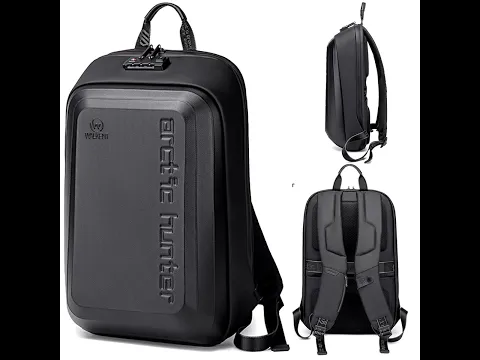 Walkent Antitheft Waterproof Secure 156 inch Laptop Bag Expandable External USB