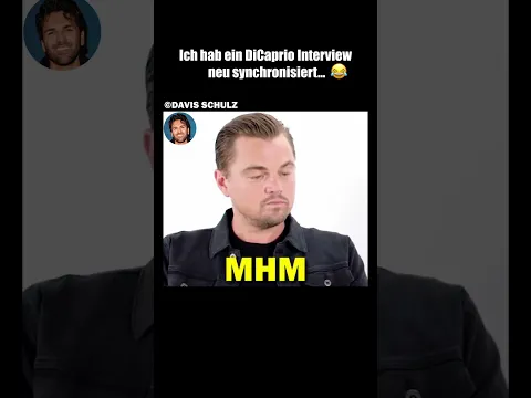 Idee & Voice: Davis Schulz #hollywood #german #comedy #deutschland #leonardodicaprio #dicapriomeme