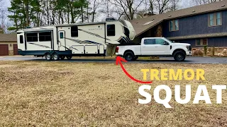 heavy towing is the f 350 tremor too soft