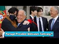 Lagu BTS Is Speechless! The Portuguese President's Unexpected Greeting to Taehyung—What's Going On?