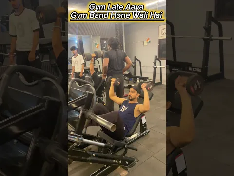 Gym Band Hone wali Hai 😂 || #shorts