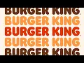 The official rebrand introduction video for Burger King
