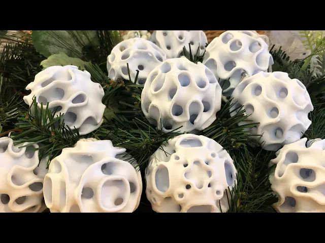 Ten Minimal Surface Ornaments and Spheres video thumbnail