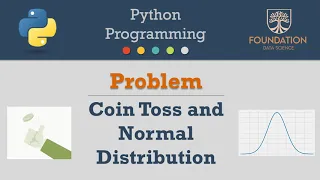 Python - Coin Toss and Normal Distribution