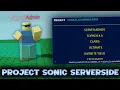 Project Sonic SS Script Showcase - ROBLOX EXPLOITING